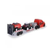 Dickie Toys Massey Ferguson Mikro Çiftlik Kamyonu, Traktör ve Römorku - 203735004 - 2
