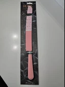 Diamond Line Çelik Özel Tasarım Pembe Ekmek ve Pasta Bıçağı thumbnail 1