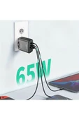 65W Hızlı Şarj Edebilen TYPE C uçlu Şarj Aleti - 1
