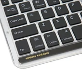 Valkyrie RGB bkz-30 7 Renk Bluetooth Şeffaf Türkçe Klavye - Android ios Windows Uyumlu - Şarjlı - 10 inç - Multimedia - Ultra İnce Tasarım bkz30 - 3