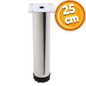 Mobilya Kanepe Baza Koltuk Metal Destek Ayağı Krom Ayak 25 cm thumbnail 6