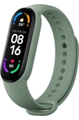 Xiaomi Mi Smart Band 6 Akıllı Saat Kayışı 3'lü Paket Ivory-olive- - 2