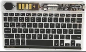 Valkyrie RGB bkz-30 7 Renk Bluetooth Şeffaf Türkçe Klavye - Android ios Windows Uyumlu - Şarjlı - 10 inç - Multimedia - Ultra İnce Tasarım bkz30 - 2