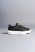 Tb161 Hippo Bağcıksız Cilt Erkek Günlük Sneaker Ayakkabı Cbt - Siyah - 4