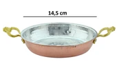 El Yapımı Bakır Omlet ve Yumurta Tavası,Bakır Sahan Tava NO1 (14,5 cm) - 1