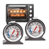 Oven Metal Fırın Termometresi Analog 50-300°C / 100-600°F Paslanmaz - 6