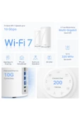 TP-Link Deco BE85 19000 Mbps 1'li Router - 3