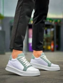 Tb-x46 Terzi Bey Beyaz Bebe Mavi Yüksek Beyaz Taban Günlük Spor Ayakkabı thumbnail 4