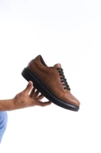 Tb151 Boost Bağcıklı Cilt Erkek Günlük Sneaker Ayakkabı Cst - Taba - 4