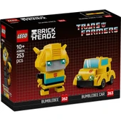 LEGO BrickHeadz 40804 Bumblebee Robot and Vehicle - 1