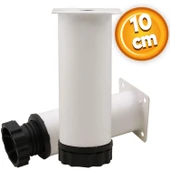 Mobilya Kanepe Baza Koltuk Metal Destek Ayağı Beyaz Ayak 10 cm thumbnail 5