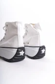 Roma Bağcıklı Ortopedik Taban Kadın Sneaker Spor Ayakkabı Bt - Beyaz - 5