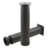 Mobilya Kanepe Baza Koltuk Metal Yükseltici Destek Ayağı Ayarlanabilir Siyah Ayak 25 cm 4 Adet thumbnail 5