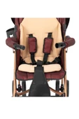 Moonybaby  Moony Baby Suit Tam Yatar Hafif Baston Bebek Arabası - Baston Puset Bordo - 6