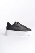 Bıana Bağcıklı Ortopedik Taban Kadın Sneaker Spor Ayakkabı Bt - Siyah - 6