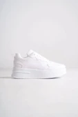 Alessı Bağcıklı Ortopedik Taban Kadın Sneaker Spor Ayakkabı Bt - Beyaz - 6