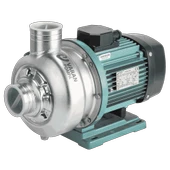 Varan DWB 300/1.5T Tek Kademe Paslanmaz Santrifüj Pompa 2 HP / 1.5 kW, Trifaze 380 V (AISI 304) - 1