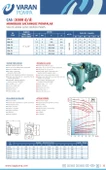 Varan CAS 5.5 Monoblok Uçtan Emişli Santrifüj Pompa 5.5 HP / 4 kW, Trifaze 380 V, 31 Mss, 60 m3/h - 3