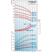 Varan CY 50-32-200/4.0T Paslanmaz Santrifüj Pompa 5.5 HP / 4 kW, Trifaze 380 V, 52 Mss (AISI 316) thumbnail 2