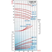 Varan CA 65-40-200/11T Paslanmaz Santrifüj Pompa 15 HP / 11.2 kW, Trifaze 380 V, 70 Mss (AISI 304) thumbnail 2