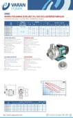 Varan DWB 500/3.0T Tek Kademe Paslanmaz Santrifüj Pompa 4 HP / 3 kW, Trifaze 380 V (AISI 316) - 3