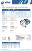 Varan BLC 120/185T Tek Kademe Paslanmaz Santrifüj Pompa 2.5 HP / 1.85 kW, Trifaze 380 V (AISI 316) - 3