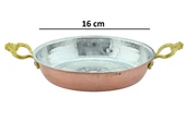 El Yapımı Bakır Omlet ve Yumurta Tavası,Bakır Sahan Tava NO2 (16 cm) - 1