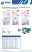 Varan CA 65-40-200/7.5T Paslanmaz Santrifüj Pompa 10 HP / 7.5 kW, Trifaze 380 V, 53 Mss (AISI 304) - 4