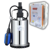 Varan QDS 750A Paslanmaz KORUMA PANOLU Temiz Su Dalgıç Pompa 1 HP/ 0.75 kW, Monofaze 220 V, 9 Mss - 1