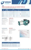 Varan CMI 4-7 Kademeli Paslanmaz Santrifüj Pompa 2 HP / 1.5 kW, Monofaze 220 V, 67 Mss, 6 m3/h - 3