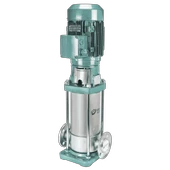 Varan CVL 10-9 İn-line Kademeli Paslanmaz Santrifüj Pompa 4 HP / 3 kW, Trifaze 380 V, 93 Mss, 14 m3/h - 1