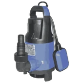 Varan QDP 750AW KORUMA PANOLU Plastik Pis Su Drenaj Dalgıç Pompa 1 HP/ 0.75 kW, Monofaze 220 V, 9 Mss - 4