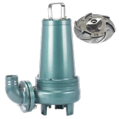 Varan WQK 30-10-3QG Bıçaklı Foseptik Dalgıç Pompa 4 HP / 3 kW, Trifaze 380 V, 18 Mss, 36 m3/h thumbnail 1