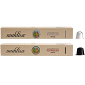 Muhlisa Espresso Kapsül Kahve 2 Kutu Kenya, Brazıl (20 KAPSÜL) %100 Arabica - 1