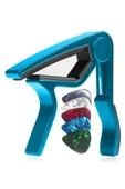 Lastvoice LCT-90BL Gitar Capo Metal Kapo Kaliteli 5 Adet Pena Hediye thumbnail 1