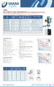 Varan PVM14-4x1 HID Noril Fanlı Tek Pompalı Hidrofor 4 HP / 3 kW, Trifaze 380 V, 78 Mss, 20 m3/h - 3