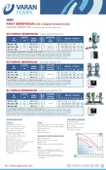 Varan HMC90x1 HID Paslanmaz Tek Pompalı Hidrofor 2.2 HP / 1.6 kW, Trifaze 380 V, 93 Mss, 5 m3/h - 3