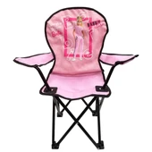 Barbie Katlanabilir Çocuk Kamp Sandalyesi - Açık Pembe - 3