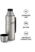Sk2010 Stainless King Large Matte Stainless Steel 1,2 Litre Termos - 6