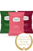 Tahmis 3'lü 100 Gr Menengiç Osmanlı Dağ Çilekli Aromalı Türk Kahvesi Seti - 1