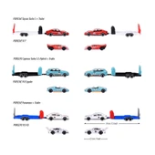 Majorette Porsche Motorsport Race Trailer Porsche Panamera Turbo + 935 K3 - 4