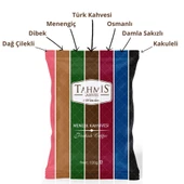 Tahmis 7'li Türk Kahvesi Seti 100 G (Damla Sakızlı-Çilekli-Menengiç-Osmanlı-Dibek-Kakule-Türk) - 2