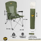 FUNKY CHAIRS Big Small Kamp Sandalyesi Çantalı Katlanabilir - 4