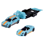 Majorette Porsche Motorsport Race Trailer Porsche Cayenne Turbo S + 918 Spyder - 1