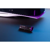 WD Black 2TB SN850P 7300MB/S-6600MB/s PS5 Konsolları için Resmi Lisanslı Soğutuculu NVMe M.2 SSD WDBBYV0020BNC-WRSN - 7