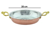 El Yapımı Bakır Omlet ve Yumurta Tavası,Bakır Sahan Tava NO4 (20 cm) - 1