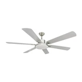 Dlc 148CM Grecale Led Tavan Vantilatörü Mat Krom - 1