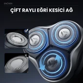 Enchen Blackstone Max Siyah Çift Yönlü Kavisli Bıçaklı Şarjlı Islak-Kuru Tıraş Makinesi thumbnail 5