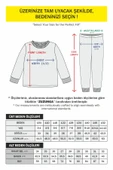 Gezegen Desenli %100 Pamuk Lacivert Çocuk Pijama Takımı - 17