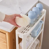 Dar Boşluklu Saklama Rafı - 13.5cm - 7 Katlı (1 Kısa 4 Uzun 1 Uzun Çubuklu) - 4